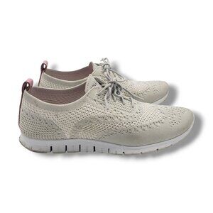 Cole‎ Haan ZERØGRAND Stitchlite Wingtip Oxford Sneaker Womens 7.5 White